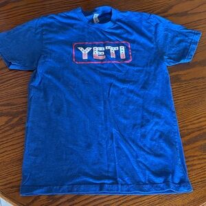YETI Vibrant Blue Short Sleeve Tee